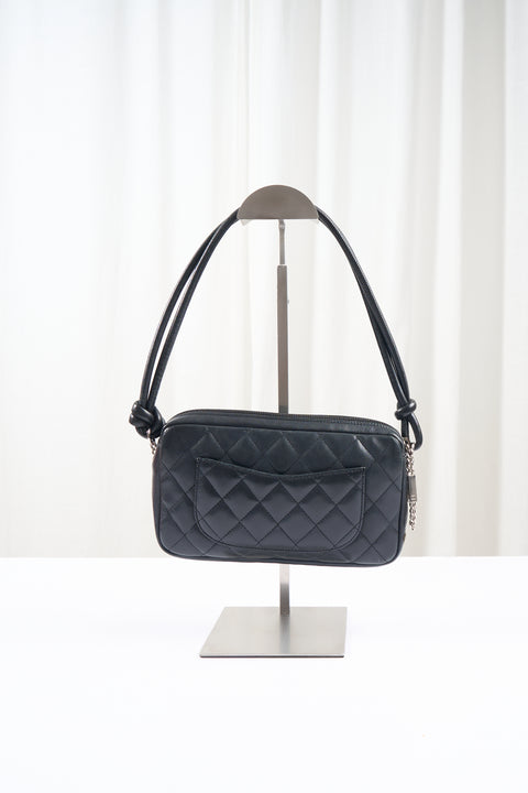 Chanel Pochette Cambon Black and White Bag