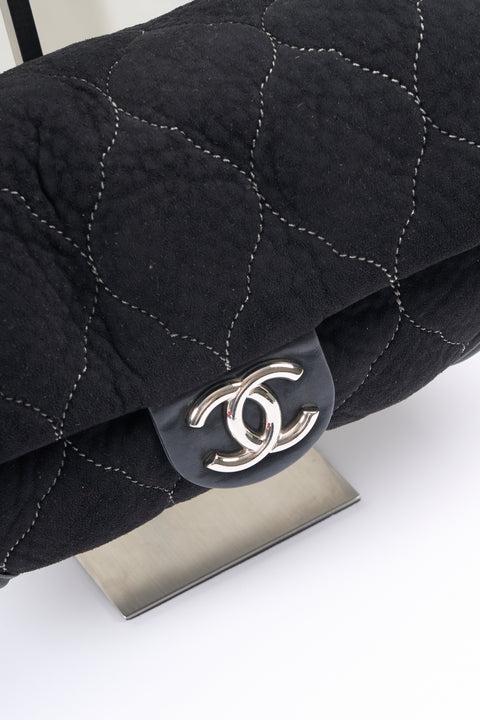 Chanel Big Chain Jersey Bag