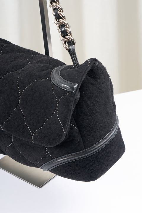 Chanel Big Chain Jersey Bag