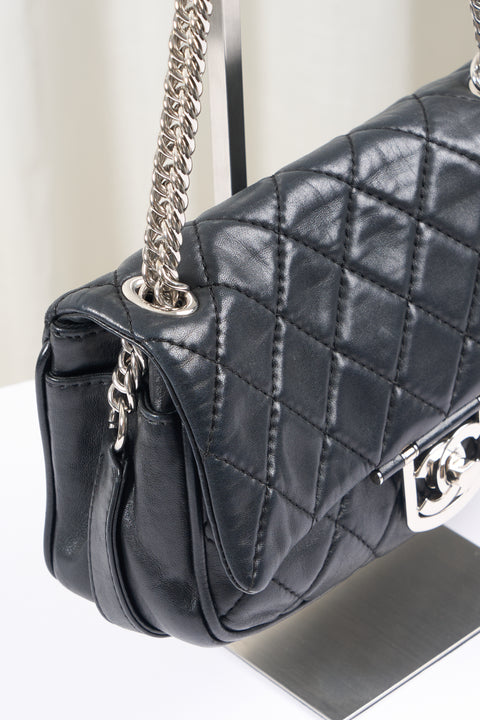 Chanel Lambskin Chain Black 2004 Bag