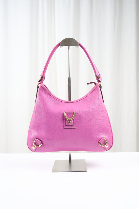 Gucci Abbey Lilac Leather Bag