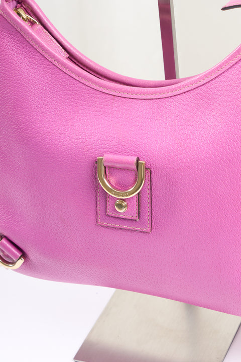 Gucci Abbey Lilac Leather Bag