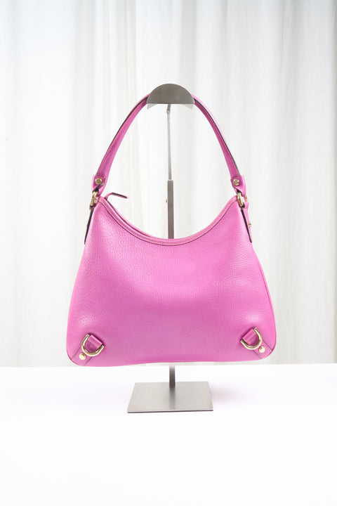 Gucci Abbey Lilac Leather Bag