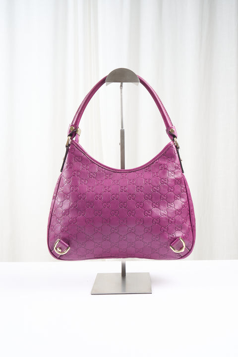 Gucci Abbey D-Ring Purple GG Bag