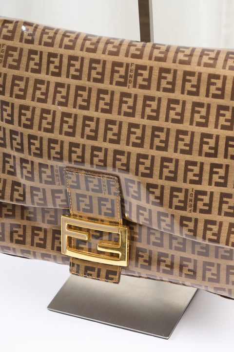 Fendi Mama Glazed Brown Bag