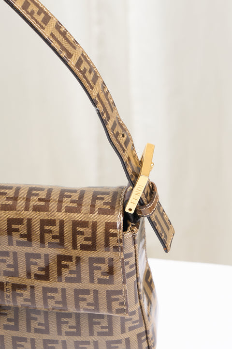 Fendi Baguette PVC Coated Bag