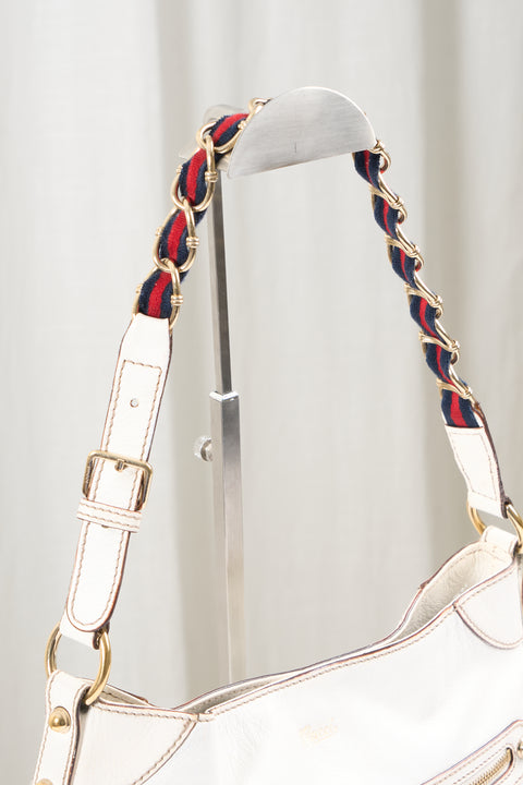 Gucci Leather White Bag