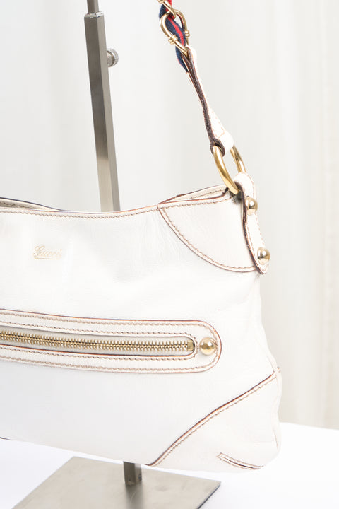 Gucci Leather White Bag