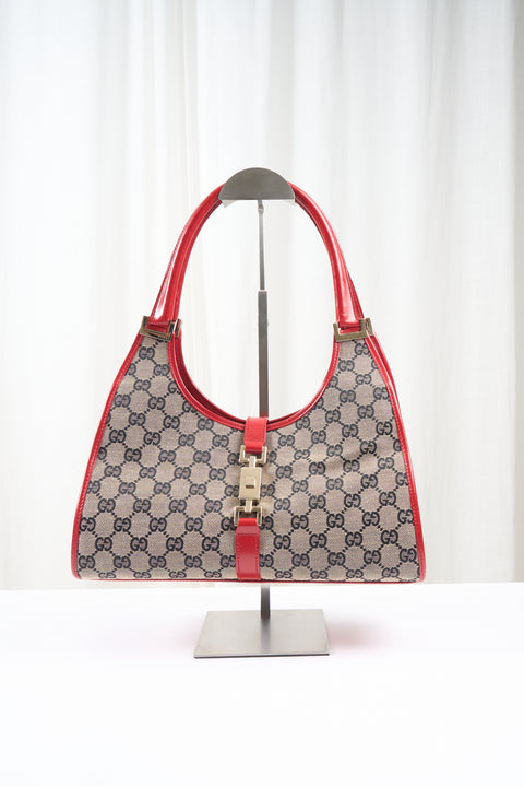 Gucci Jackie Medium Red HandBag