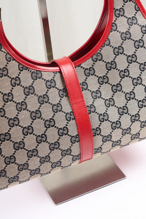 Gucci Jackie Medium Red HandBag