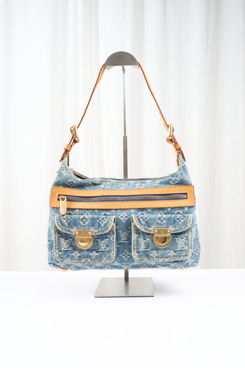 Louis Vuitton Baggy PM Denim Handbag