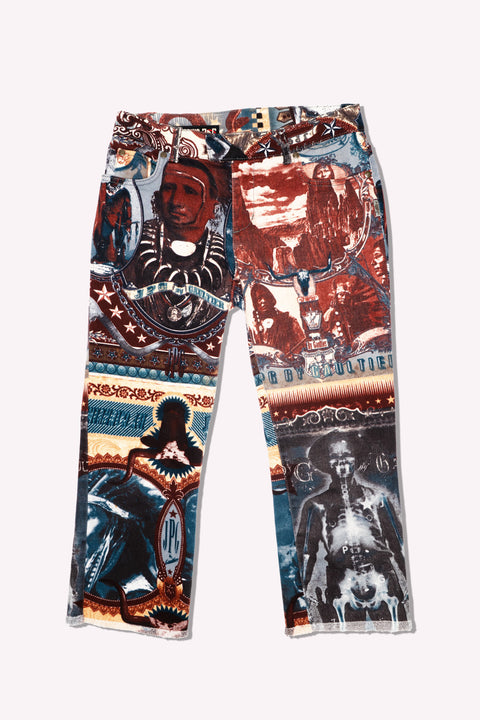 JPG Jeans Printed Capri