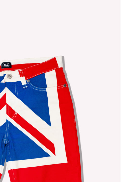 Dolce&Gabbana England Print Capri