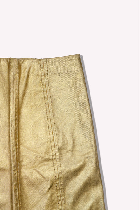 Iceberg Gold Skirt