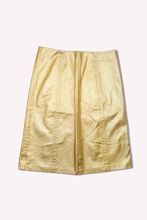 Iceberg Gold Skirt