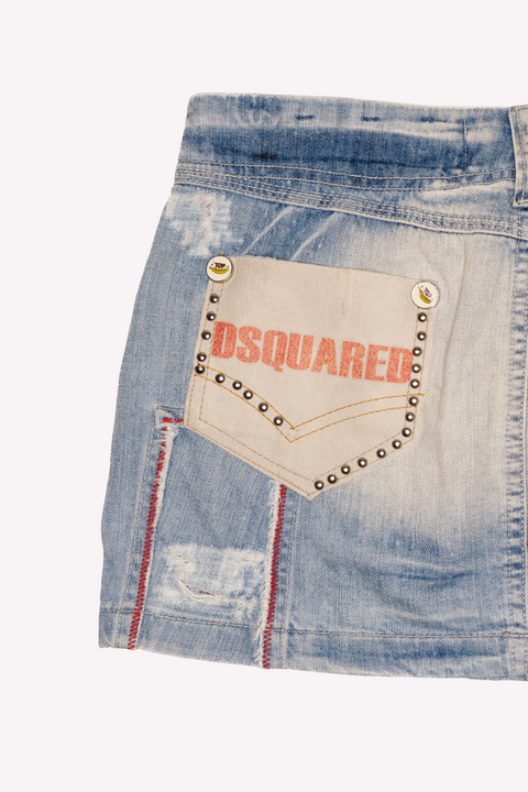 Dsquared Denim Mini Skirt