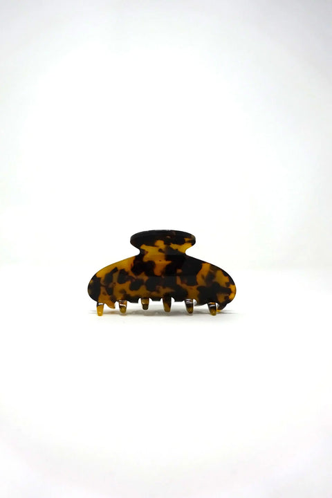 Brown Scaled Hair Clip
