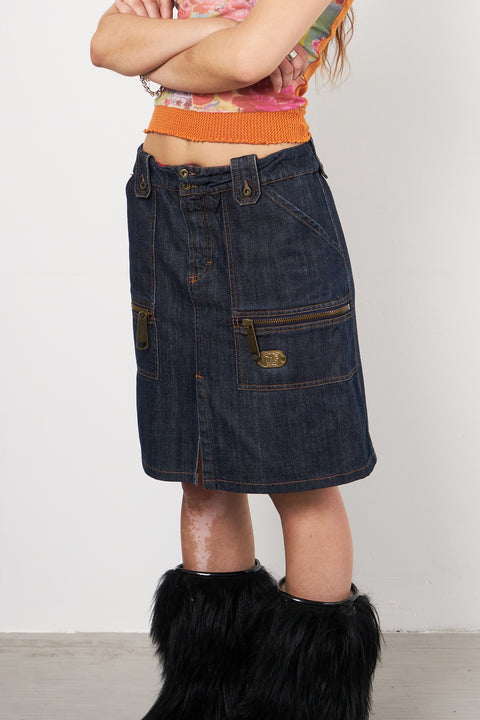 Dolce & Gabbana Midi Jeans Skirt