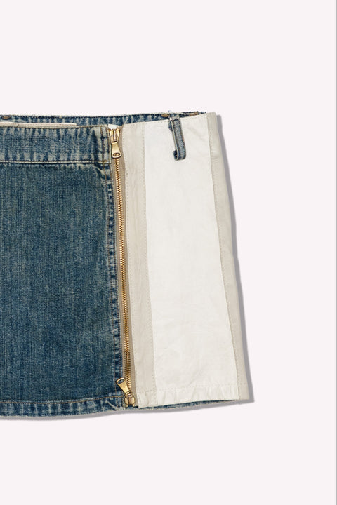 Armani Jeans Skirt Bi Matière