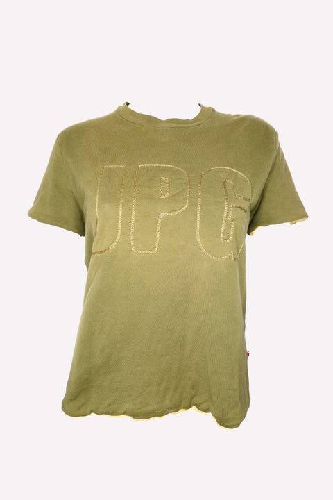 JPG Jeans Green Top